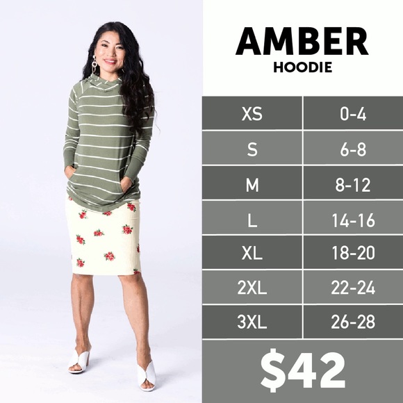 LuLaRoe Amber Hoodie - Picture 7 of 7